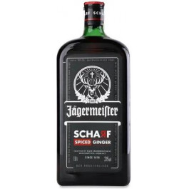   Jagermeister Настоянка  Scharf Spiced Ginger, 33%, 1 л (4067700023209)