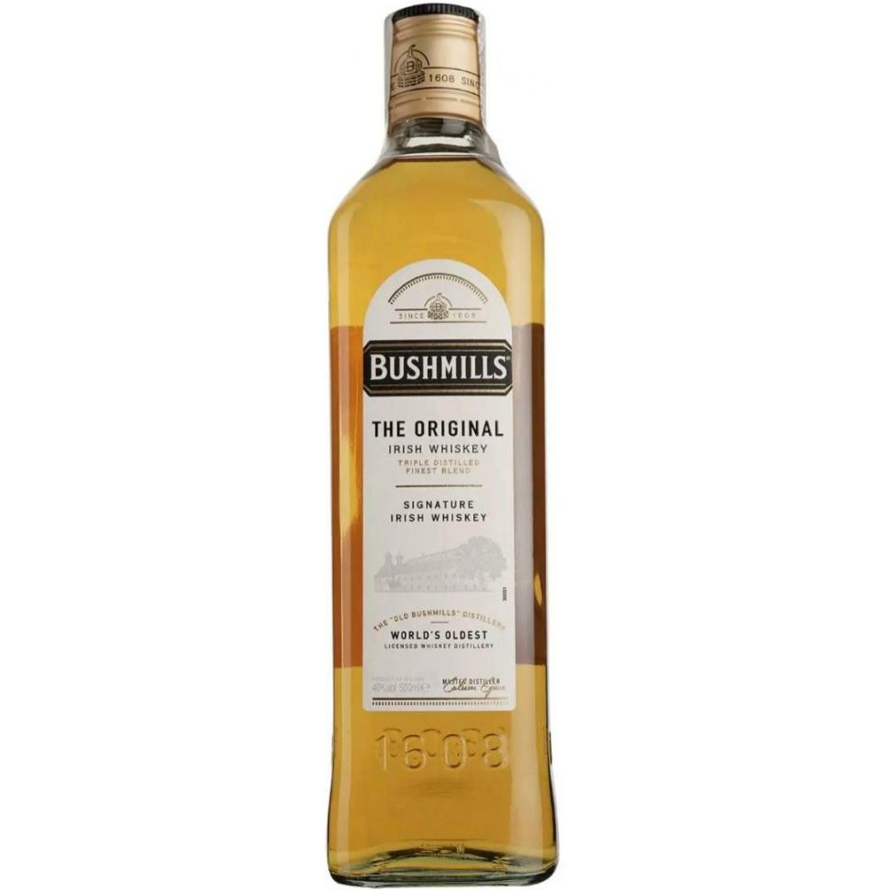 Bushmills Віскі  Original, 0,5 л (5055966801098) - зображення 1