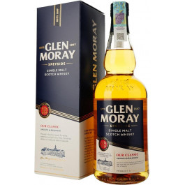   Glen Moray Виски Single Malt Classic от 3 до 7 лет выдержки 0.7 л 40% (5010494508307)