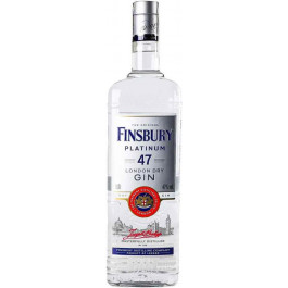   Finsbury Джин німецький  Platinum London Dry Gin 1л 47% (4062400170802)