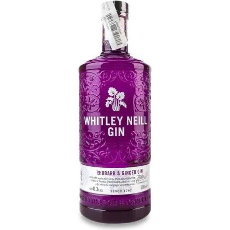 Whitley Neill Джин  Rhubarb&Ginger 41,3%, 0,7 л (5011166081128) - зображення 1