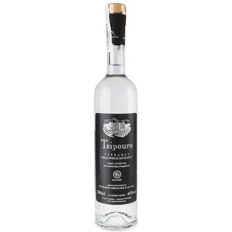 Tsipouro Katsaros Family Ципуро  без анису, 0,5 л (5202227600079) - зображення 1