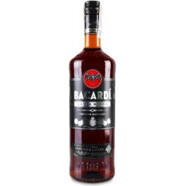   Bacardi Ром  Carta Negra 40%, 1 л (5010677038874)