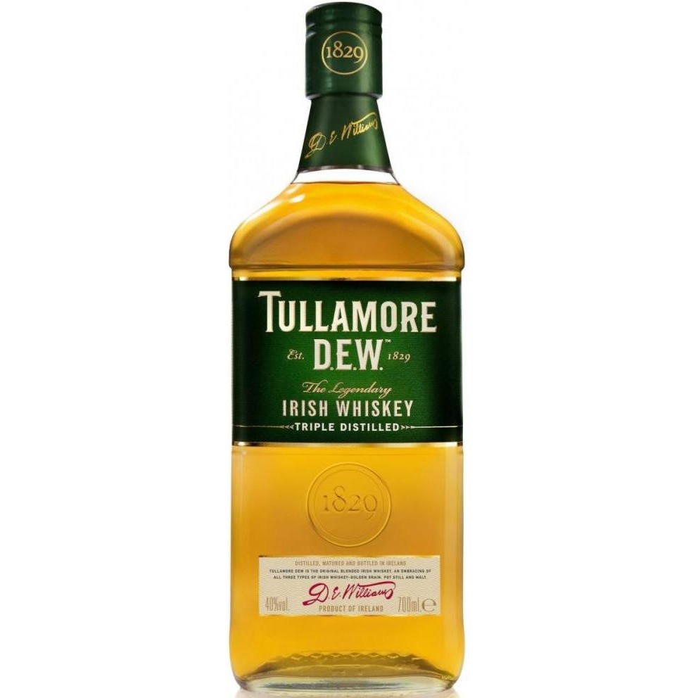 Tullamore Dew Віскі  Original Irish Whiskey, 40%, 0,7 л (4064) (5011026108033) - зображення 1