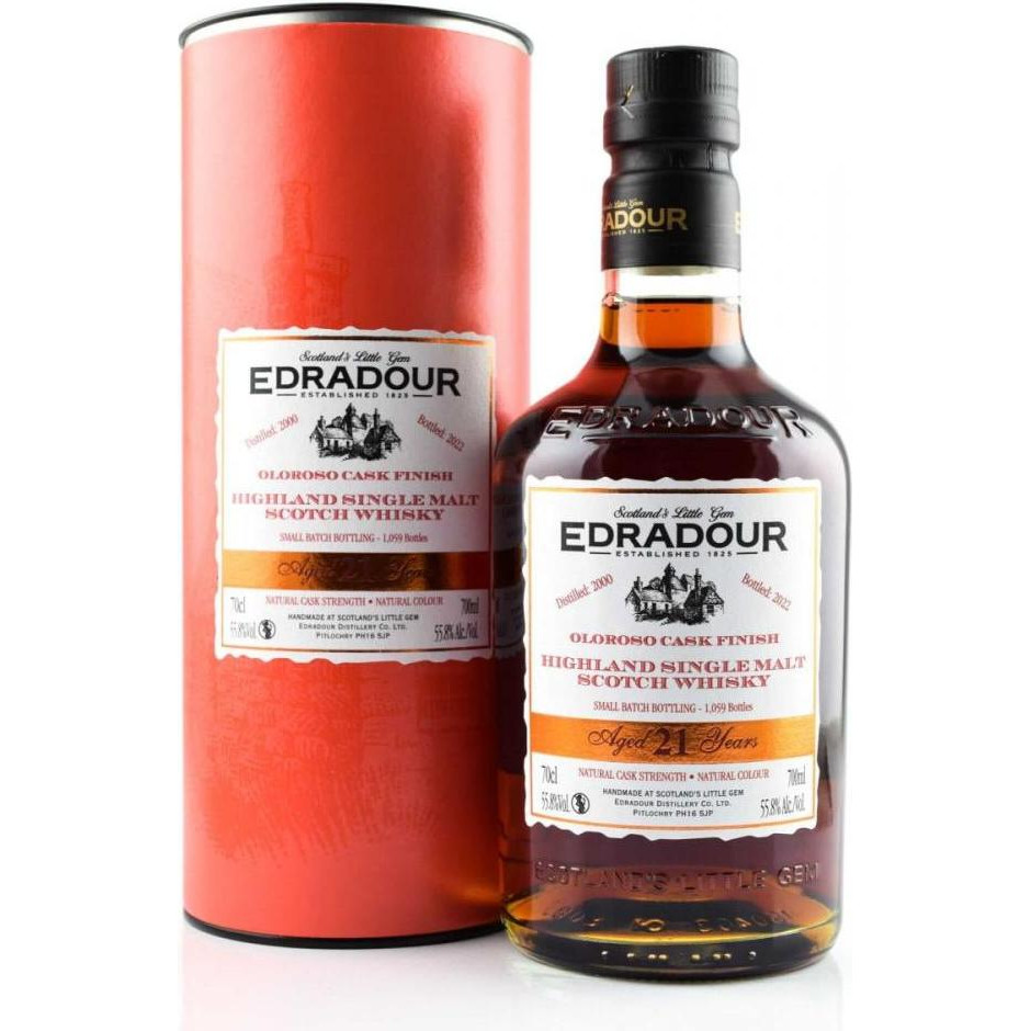 Edradour Віскі  Sherry Cask Finish 0,7 л (5021944117475) - зображення 1