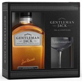   Jack Daniel’s Віскі Gentleman  0,7л 40% + 1 склянка (5099873221594)