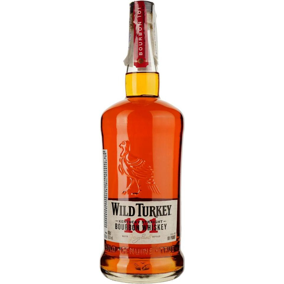 Wild Turkey Віскі 101 до 8 років витримки 50,5% 1 л (8000040500081) - зображення 1