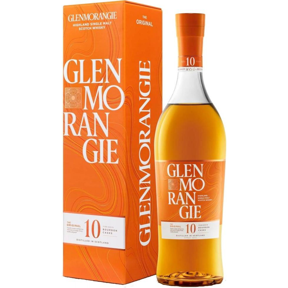 Glenmorangie Віскі  The Original 10 років витримки 1 л 40% у подарунковій упаковці (5010494560121) - зображення 1