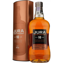   Jura Віскі Isle of Jura 10yo Single Malt Scotch Whisky, 40%, 0,7л (5013967012486)