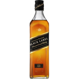   Johnnie Walker Віскі  Black label 12 років витримки 0.5 л 40% (5000267024400)