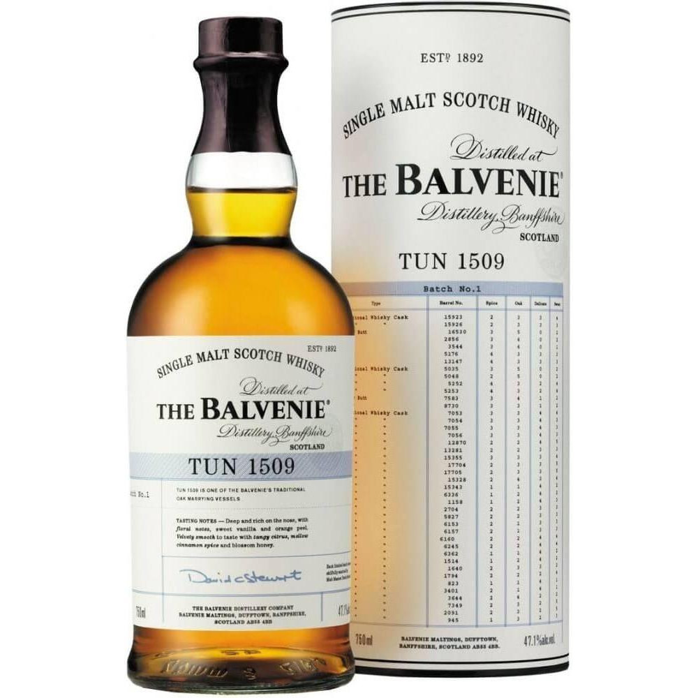 Balvenie Віскі , "TUN 1509", in tube, 0.7 л (5010327525891) - зображення 1