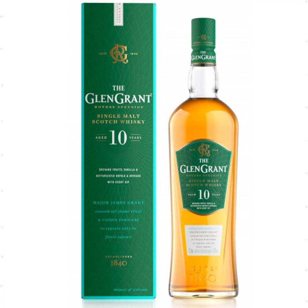 Glen Grant Виски 10 лет выдержки 1 л 40% (8000432620786) - зображення 1