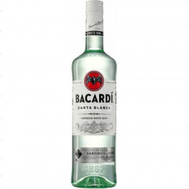   Bacardi Ром Carta Blanca от 6 месяцев выдержки 0.7 л 40% (5010677012546)