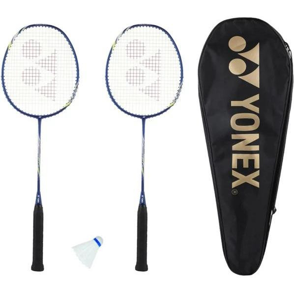 Yonex Набір для бадмінтону (2 ракетки, волан, чохол) Newt зелений NE-BD-210-G - зображення 1