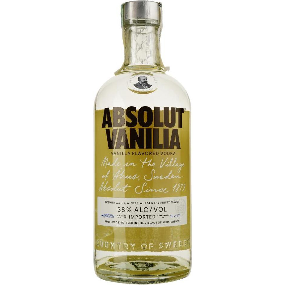 Absolut Водка Vanilia 0.7 л 40% (7312040060702) - зображення 1