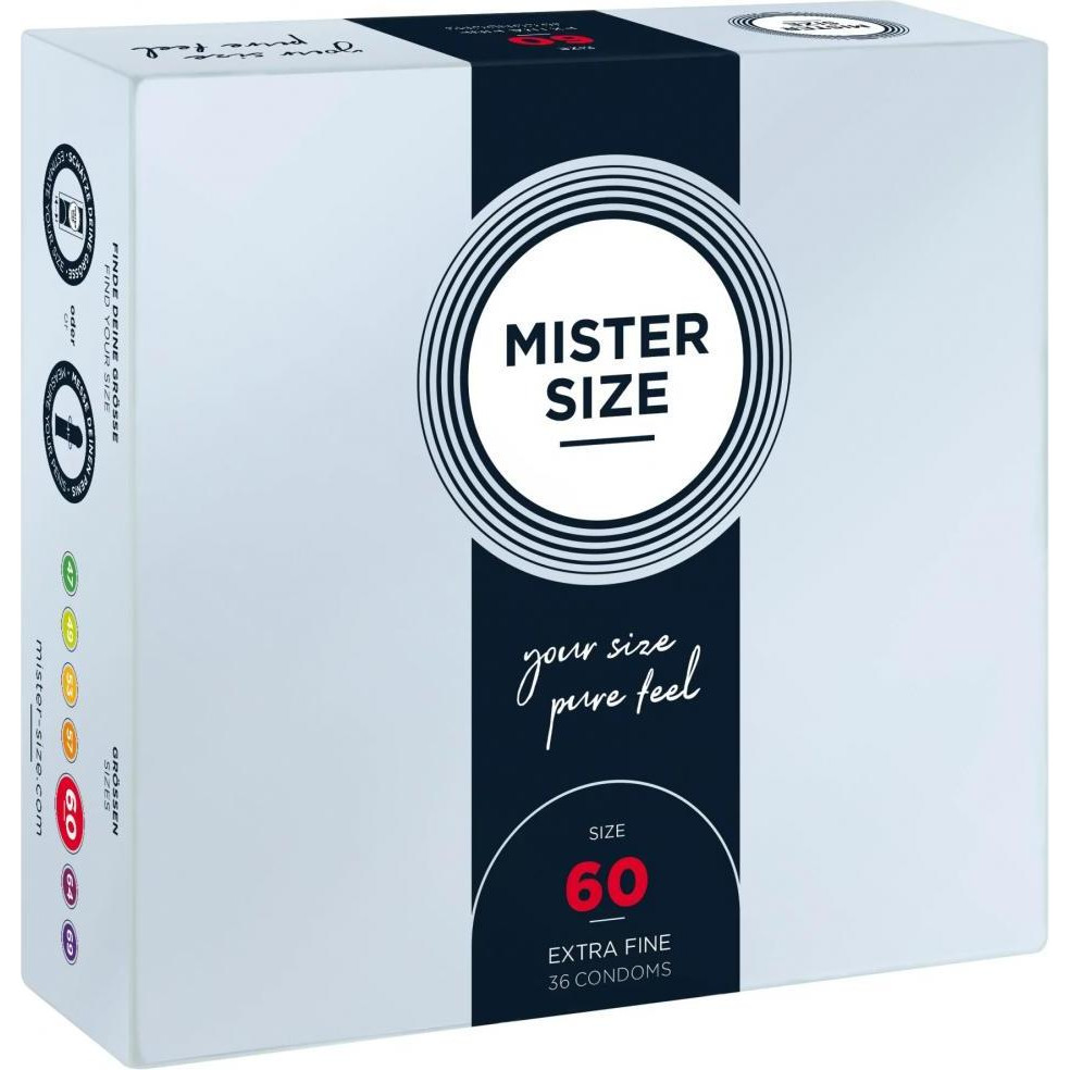 Mister Size pure feel - 60 (36 шт) (SO8053) - зображення 1