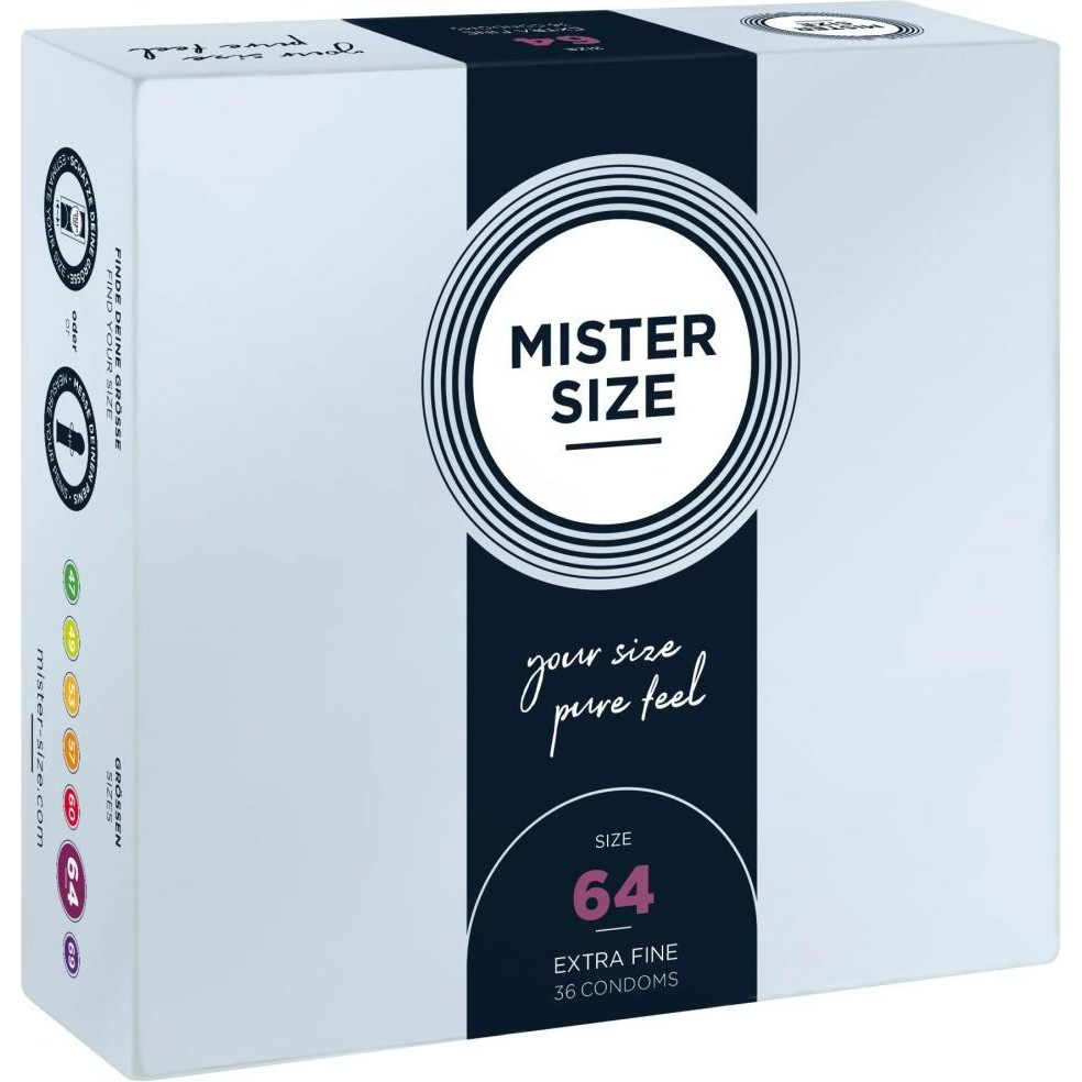 Mister Size pure feel - 64 (36 шт) (SO8054) - зображення 1