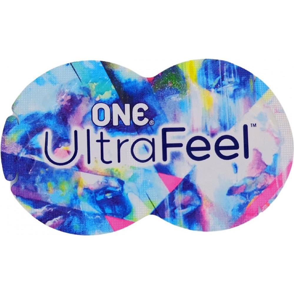 ONE UltraFeel 2 в 1 Ультратонкий з додатковим пакетом мастила 1 шт (ROZ6400229592) - зображення 1