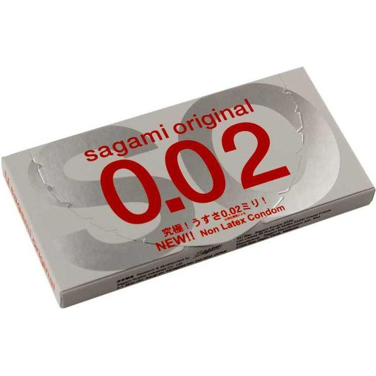 Sagami Полиуретановые презервативы Sagami Ультратонкие 2 шт (ROZ6400229298) - зображення 1