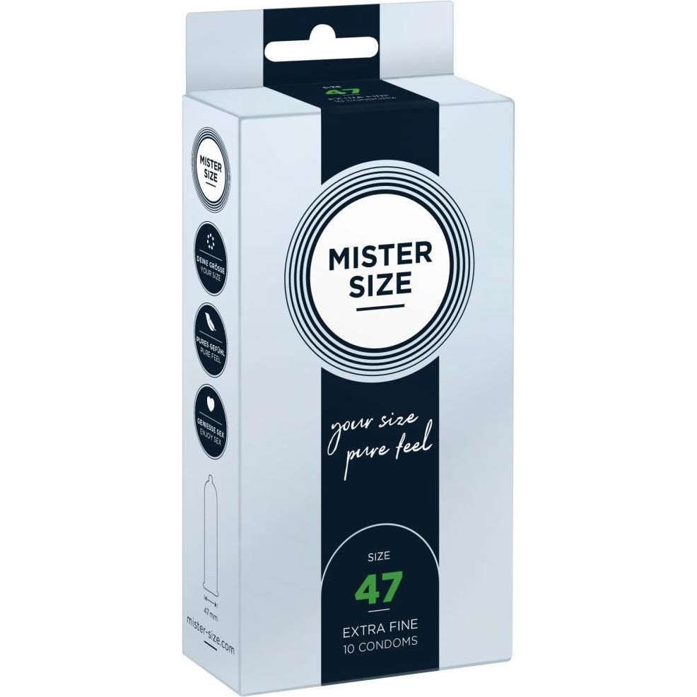 Mister Size pure feel - 47 (10 шт) (SO8042) - зображення 1