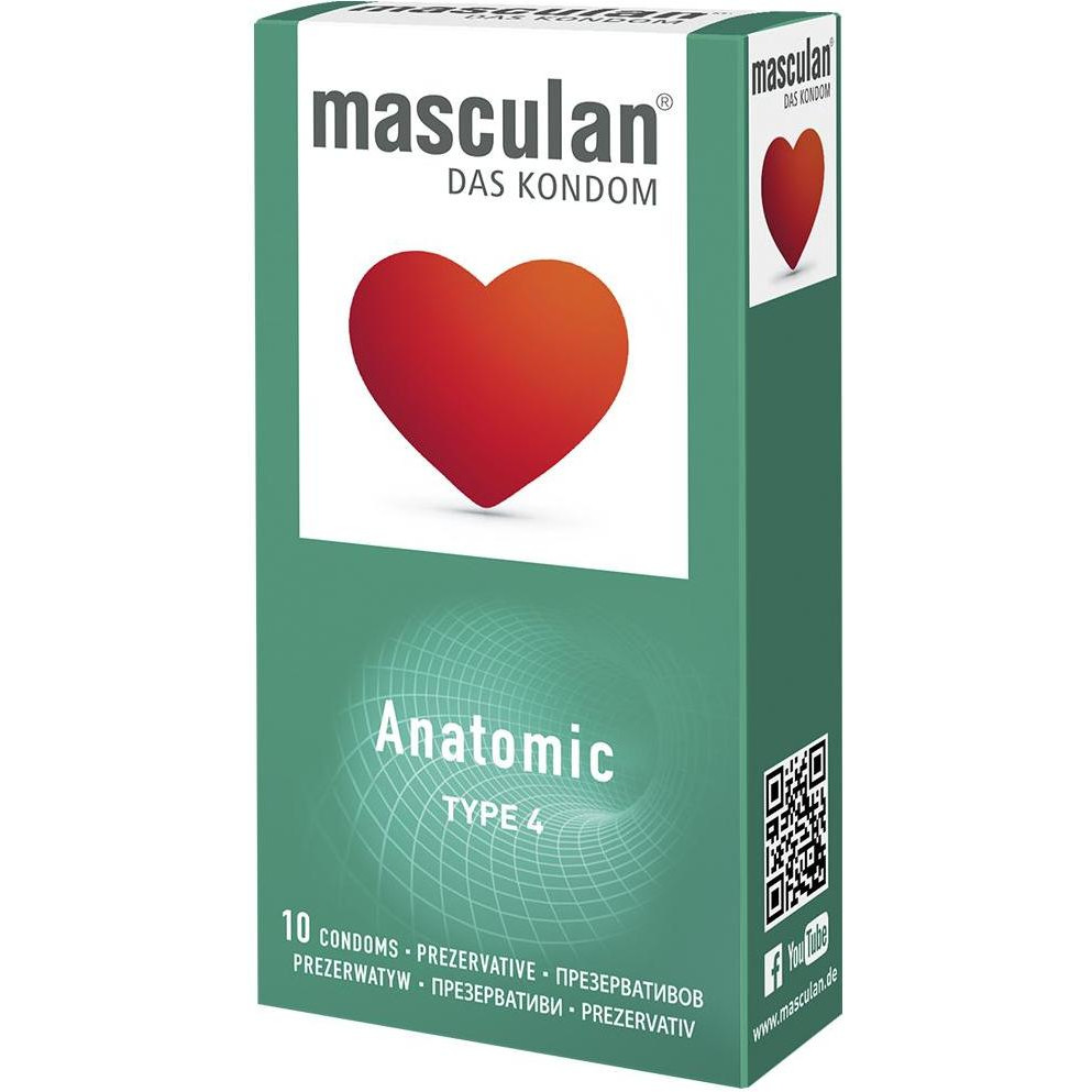 Masculan Anatomic 10 шт (4019042000042) - зображення 1