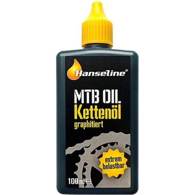 Hanseline Мастило для ланцюга  MTB-Oil Графіт 100 мл (4002376304894) - зображення 1