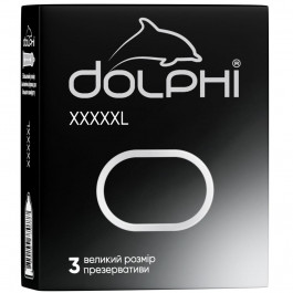   DOLPHI Презервативи DOLPHI XXXXXL 3 шт (4820144770777)