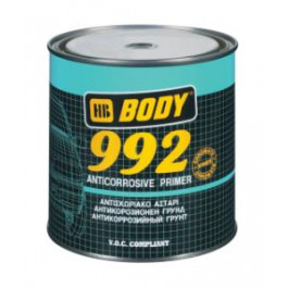   Body BODY 992 антикоррозийный грунт 1К серый 1л