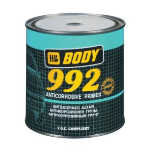 Body BODY 992 антикоррозийный грунт 1Кчерный 1л - зображення 1