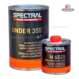   Spectral Грунт акриловый SPECTRAL UNDER 355 (FLEX) порозаполнитель серый 2,8л+0,7л