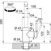 Franke Lina L Shape Pull Out 115.0712.435 - зображення 5