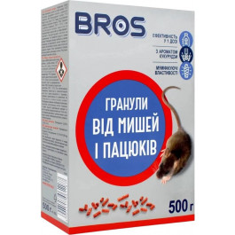   BROS Гранули від мишей та пацюків , 500 г