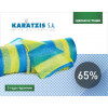 KARATZIS Сітка затіняюча  жовто-блакитна 65% (2x50м) (5203458763144) - зображення 1