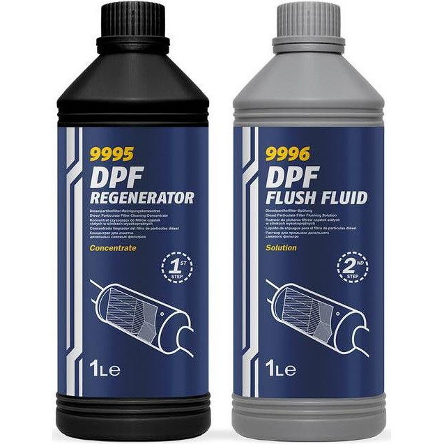 Mannol Засіб для очищення сажевого фільтра MANNOL DPF Regenerator & Flush Fluid 9995 / 9996, 1+1л - зображення 1