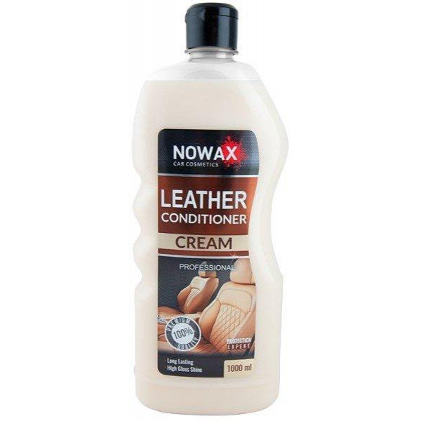 NOWAX Очиститель кожи Nowax NX01175 Lether Conditioner Cream 1л - зображення 1