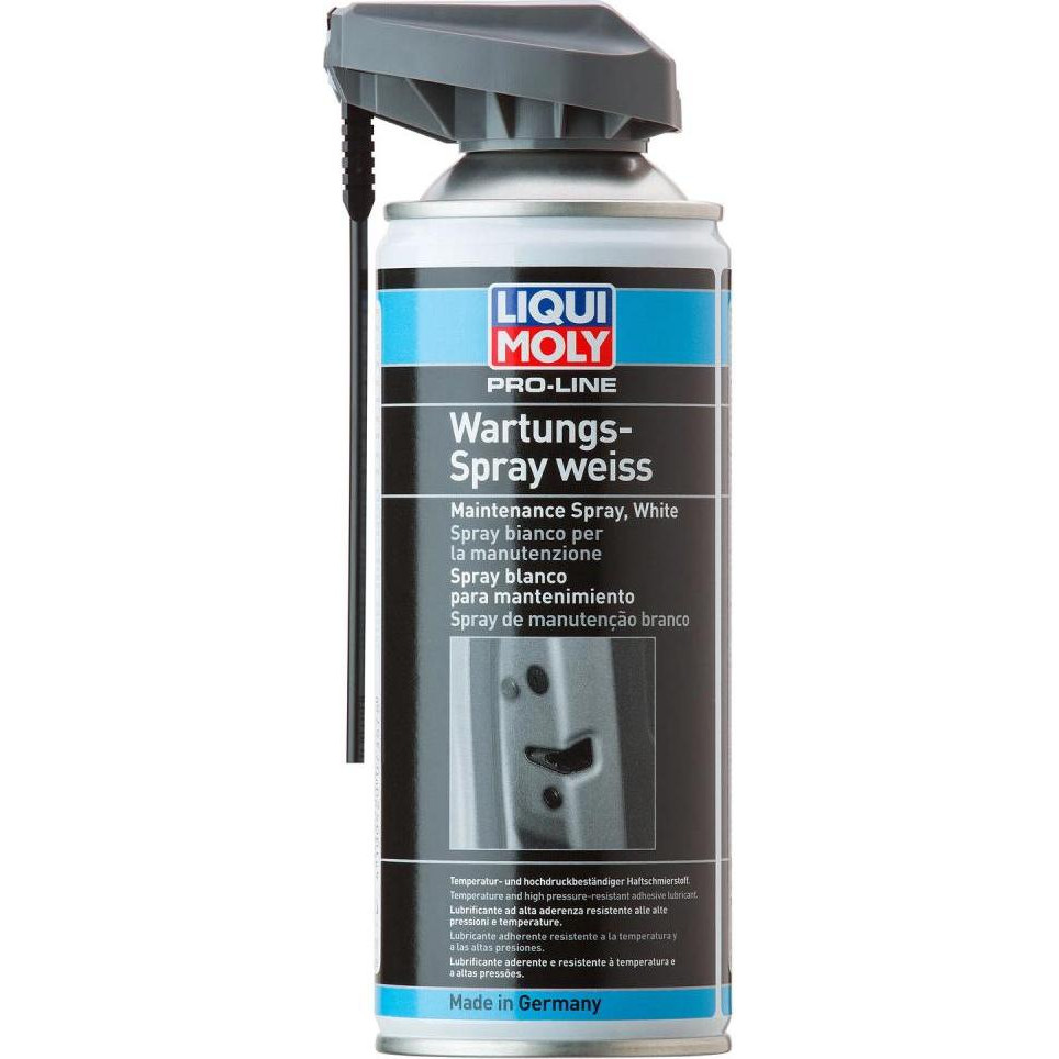 Liqui Moly Смазка грязеотталкивающая белая Pro-Line Wartungs-Spray 400мл - зображення 1