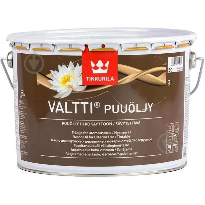 Tikkurila Valtti бесцветный 9 л - зображення 1