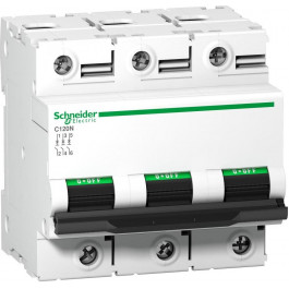   Schneider Electric C120N (A9N18367) 100А 10кА 3 полюса тип C