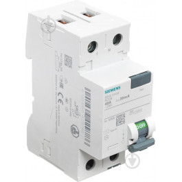   Siemens АС 2p 40А 30 мА AC 230V (5SV4314-0)