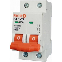   ElectrO ВА 1-63 2р 50А C (45VA63C2050)