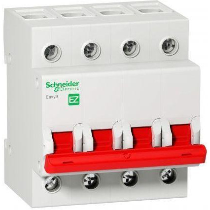 Schneider Electric EZ9 4Р, 400В, 100А (EZ9S16491) - зображення 1