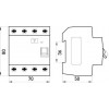 E.NEXT УЗО 4р 25А/30mA; e.rccb.stand.4.25.30 (s034003) - зображення 2