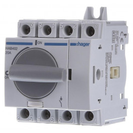   Hager 400/690W 20А 3,5м HAB402