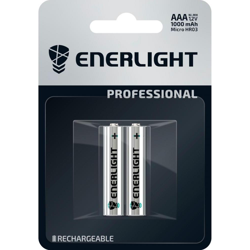 Enerlight AAA 1000mAh NiMh 2шт Professional 30320102 - зображення 1