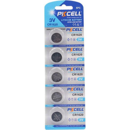   PKCELL CR-1620 bat(3B) Lithium 5шт (PC/CR1620)