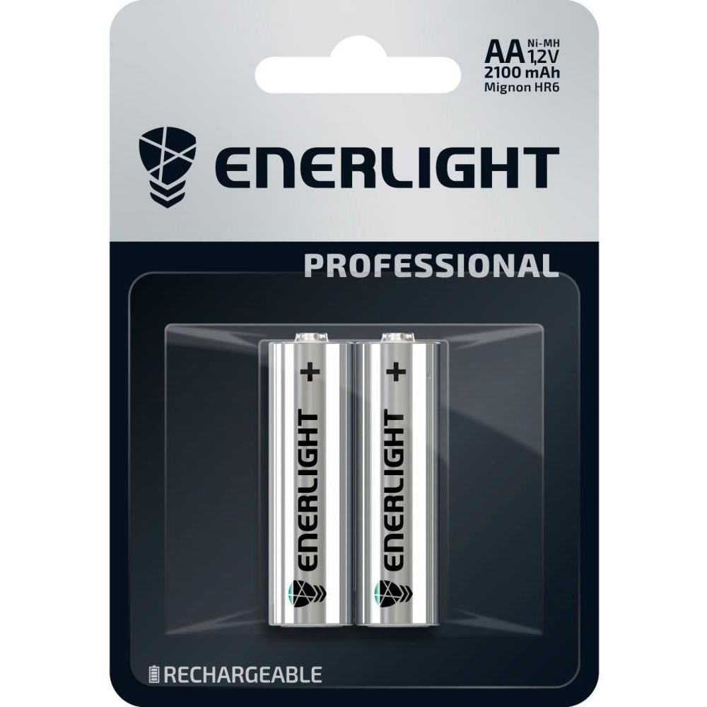 Enerlight AA 2100mAh NiMh 2шт Professional 30610102 - зображення 1