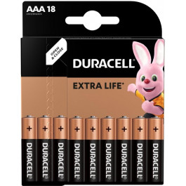   Duracell AAA bat Alkaline 18шт 6409627