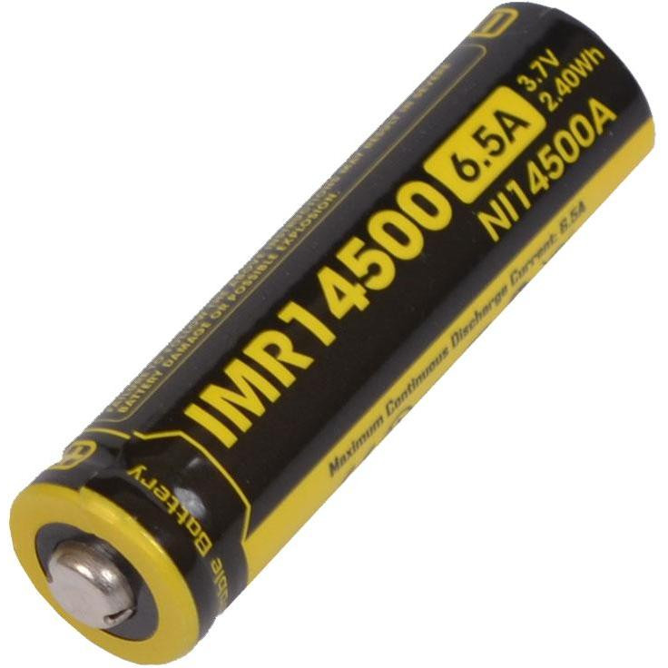 Nitecore IMR14500 650mAh (NL14500A) 1шт - зображення 1