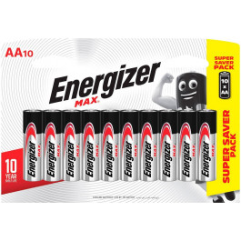   Energizer Max AA 10шт/уп (6935214)