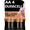 Duracell Duralock Basic AA 4шт/уп (5000394076952) - зображення 1